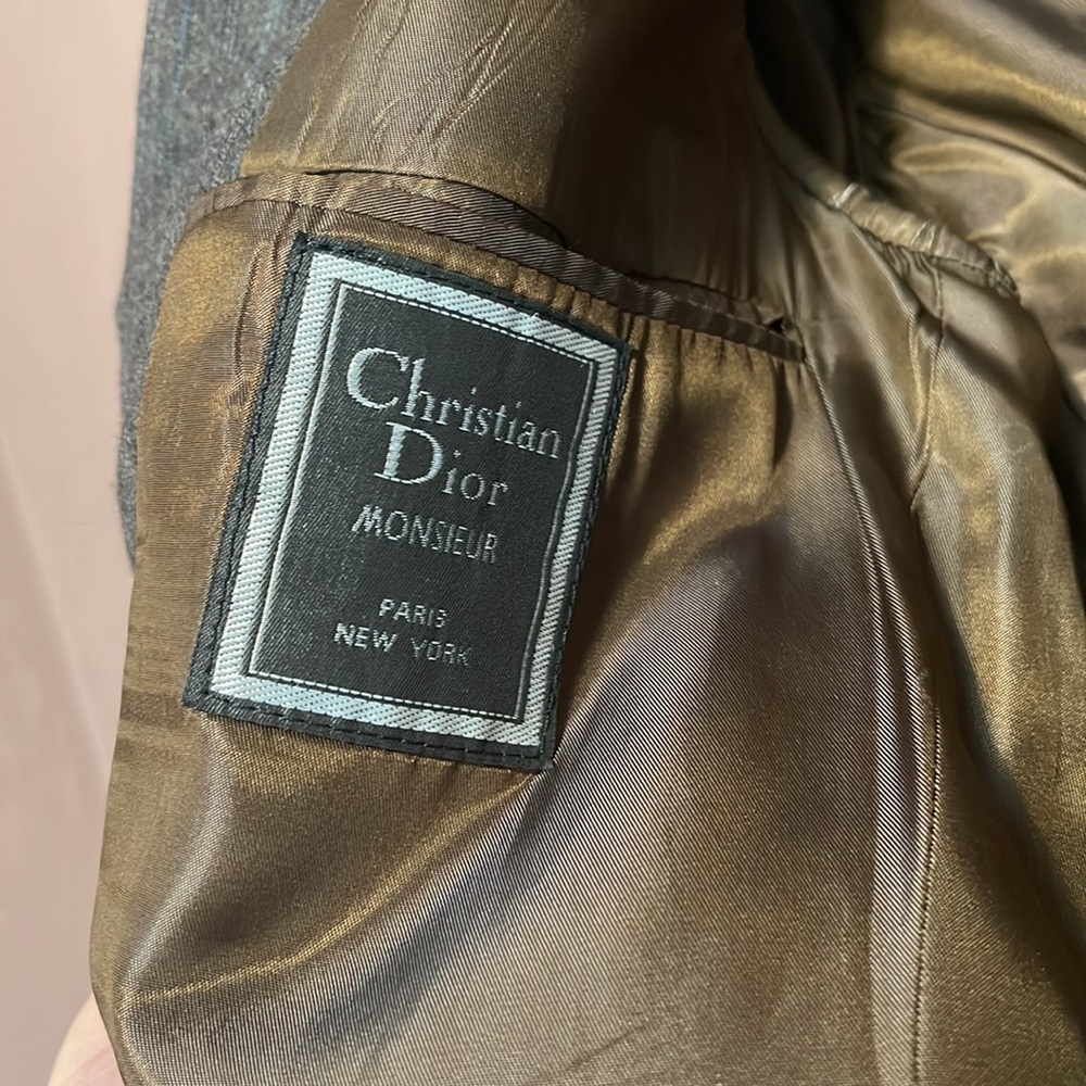 DIOR 100% Wool Mens Sports Coat Blazer